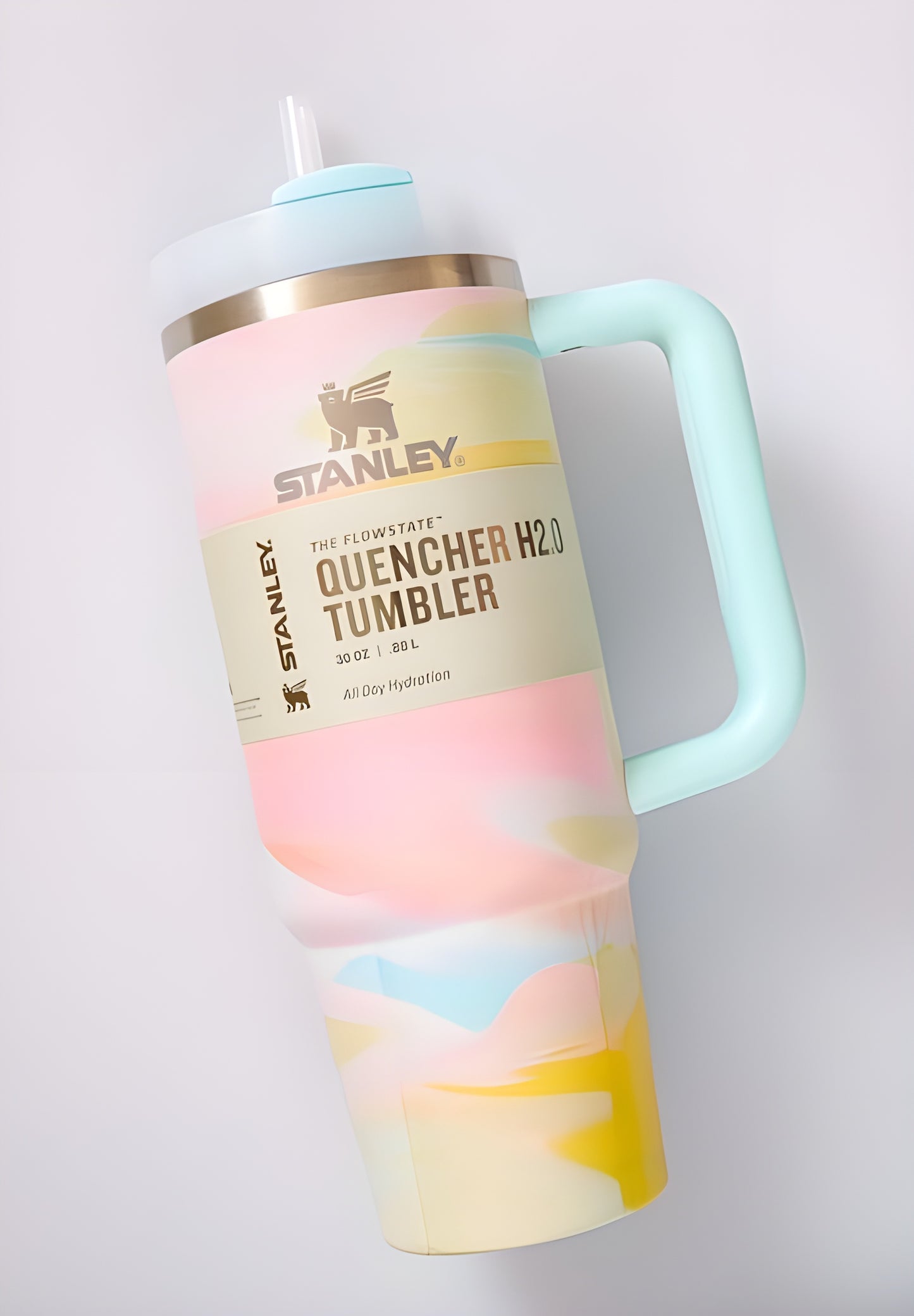 Stanley Tumbler 40 oz - Pastel Tie-Dye