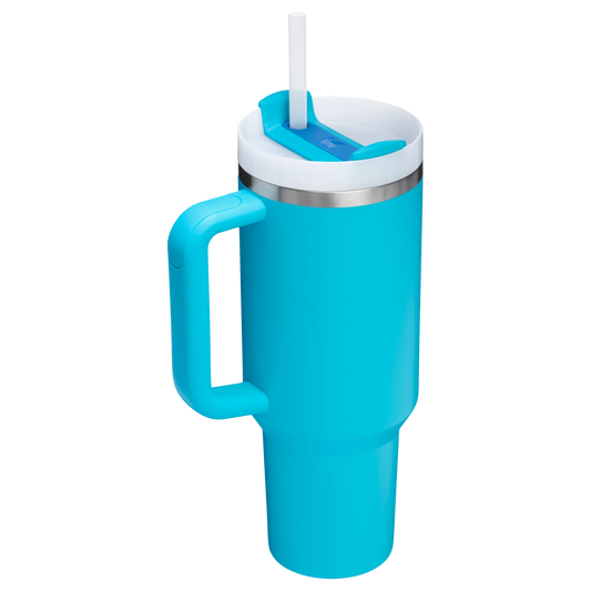 Stanley Quencher H2.O FlowState™ Tumbler 40oz – Splash Blue