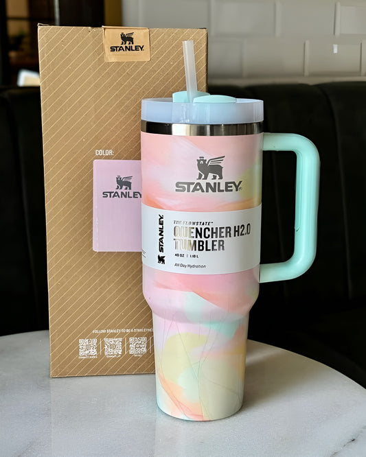 Stanley Tumbler 40 oz - Pastel Tie-Dye